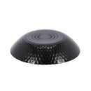 Diep Bord Pampille 20 cm Glas/Zwart