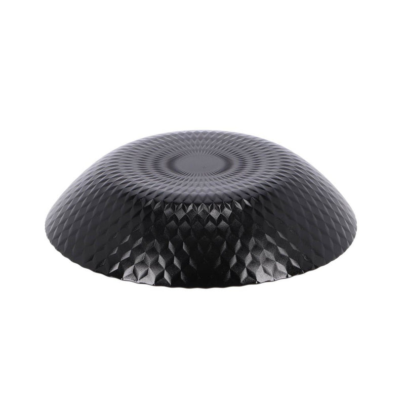 Diep Bord Pampille 20 cm Glas/Zwart