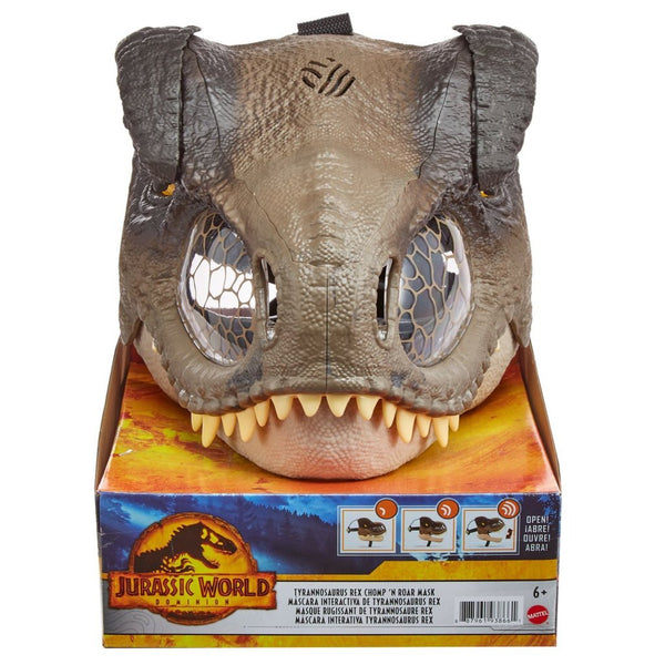 Jurassic World Tyrannosaurus Rex Masker + Geluid