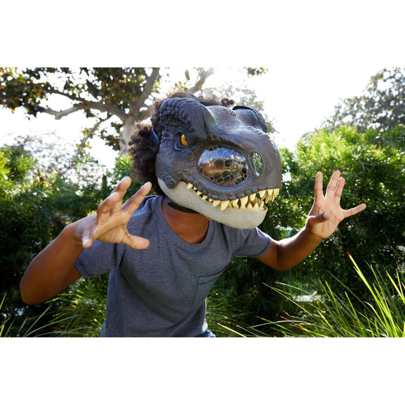 Jurassic World Tyrannosaurus Rex Masker + Geluid