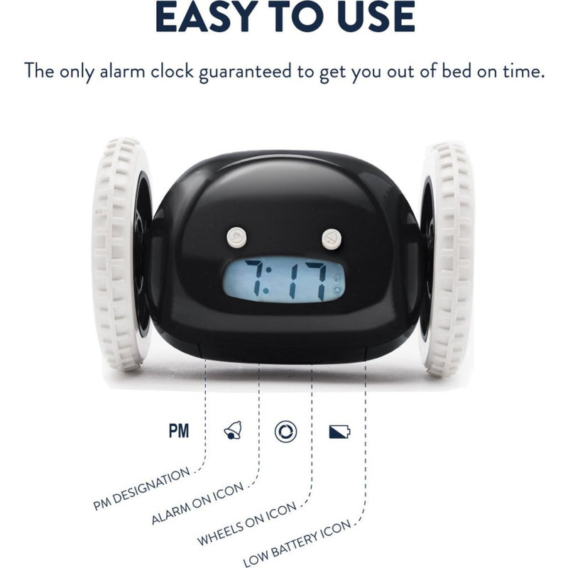 Clocky CL-BLACK Wekker Zwart