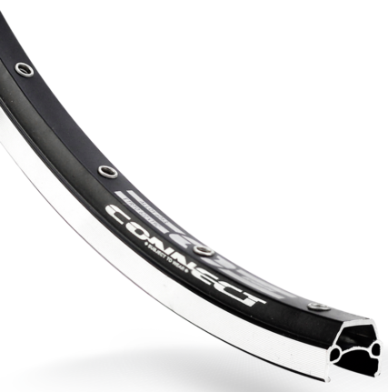 Achterwiel Rodi Connect 28" / 8/9/10 speed / 622 x 19 / met snelspanner en RVS spaken - zwart