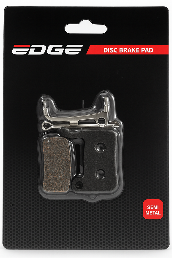 Organische schijfremblokset Edge model Shimano BR-M535  (1 paar)