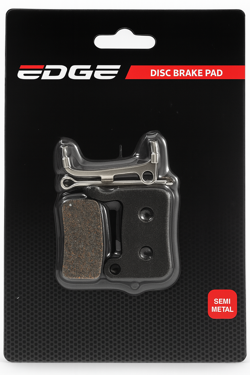 Organische schijfremblokset Edge model Shimano BR-M535  (1 paar)