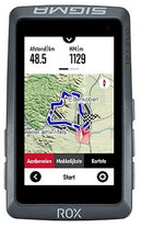 Fietscomputer Sigma Rox 12.1 Evo GPS incl. lange Butler stuurhouder - night grey