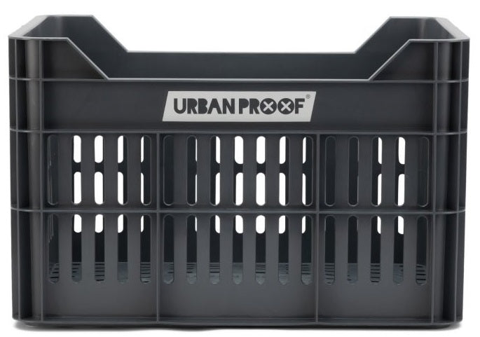 Gerecyclede Fietskrat Urban Proof Click 30 Liter - Asgrijs