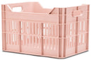 Gerecyclede Fietskrat Urban Proof Click 30 Liter - Pastelroze