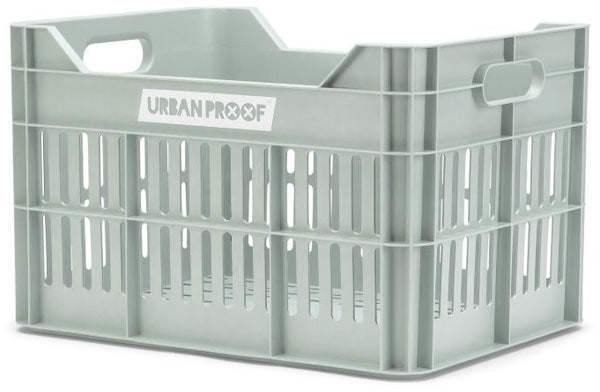 Click Fietskrat 30 liter Gerecycled Kunststof Misty Mint