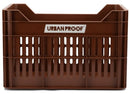 Gerecyclede Fietskrat Urban Proof Click 30 Liter - Donkerbruin