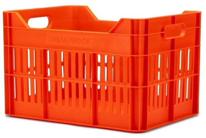 Gerecyclede Fietskrat Urban Proof Click 30 Liter - Oranje