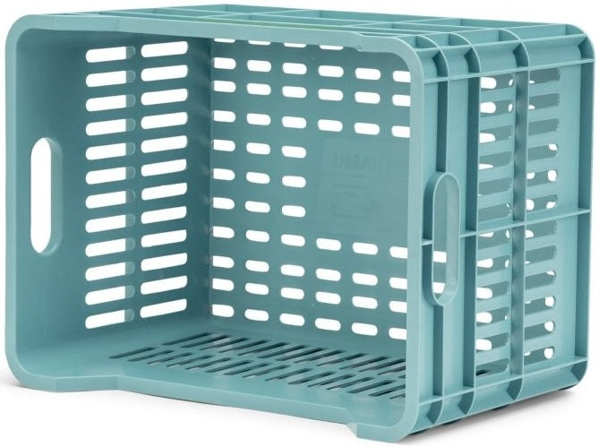 Gerecyclede Fietskrat Urban Proof Junior 15 Liter - Luchtblauw