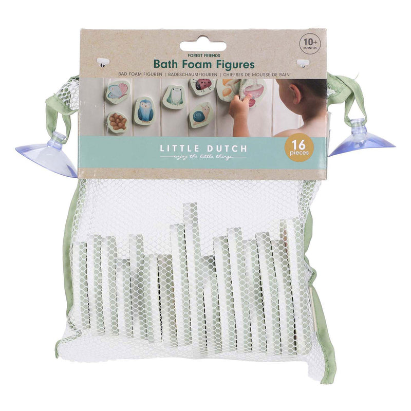 Little Dutch Friends &amp; Fairy Garden Bad Foam Figuren 16 Stuks