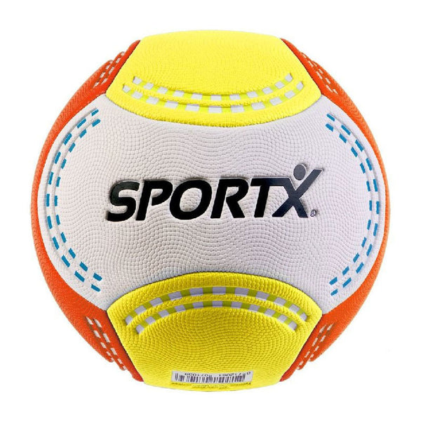 SportX Beach Ball Mini 16 cm Geel/Wit/Oranje