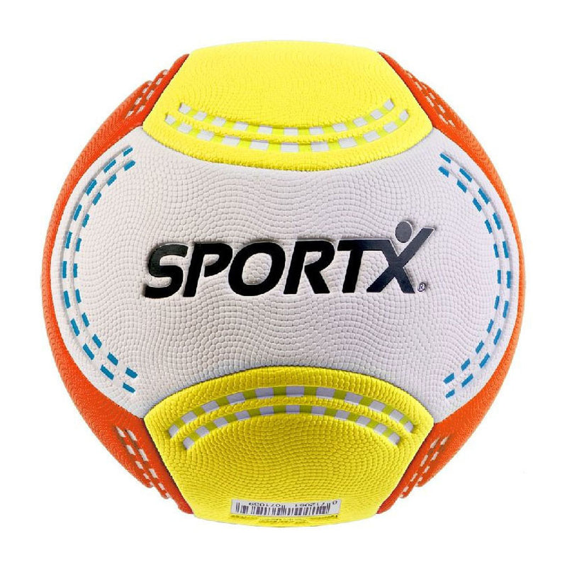 SportX Beach Ball Mini 16 cm Geel/Wit/Oranje