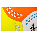 SportX Beach Ball Mini 16 cm Geel/Wit/Oranje