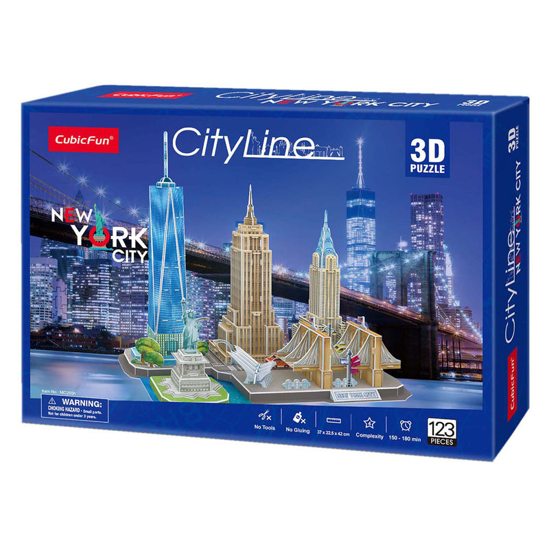 Cubic Fun 3D Puzzel City Line New York City