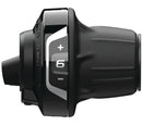 Draaiversteller (rechts) 6-speed Shimano Tourney SL-RV400 - zwart/zilver