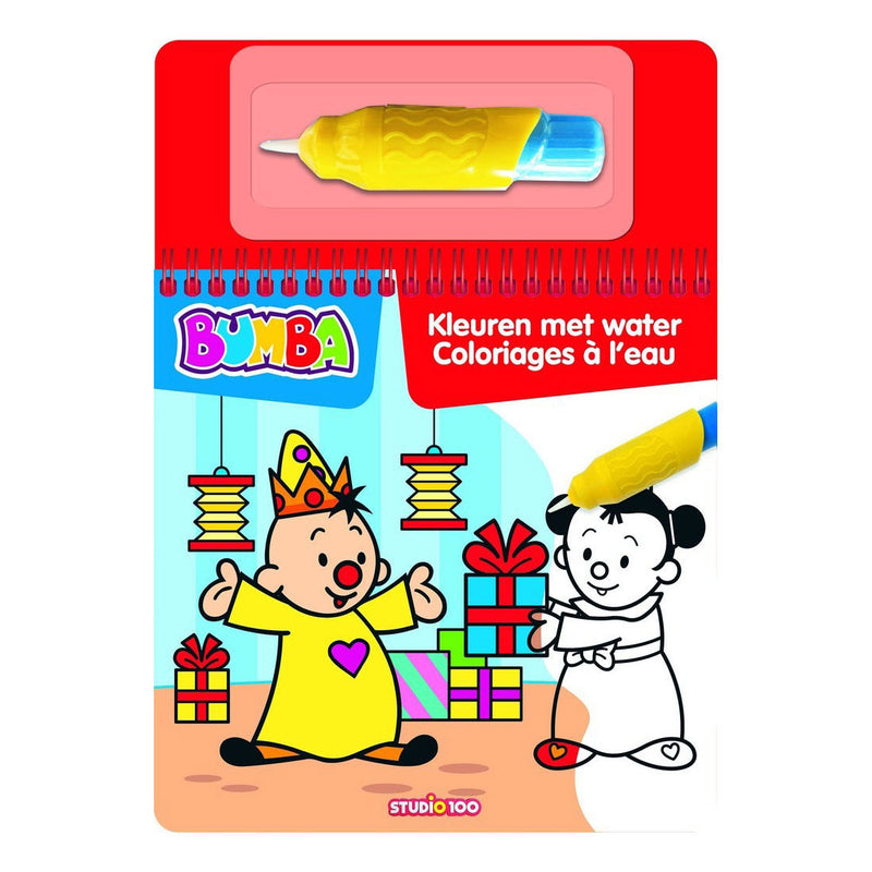 Bumba Kleurboek Kleuren met Water Verjaardag