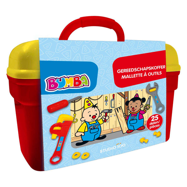 Bumba Gereedschapskoffer Rood/Geel