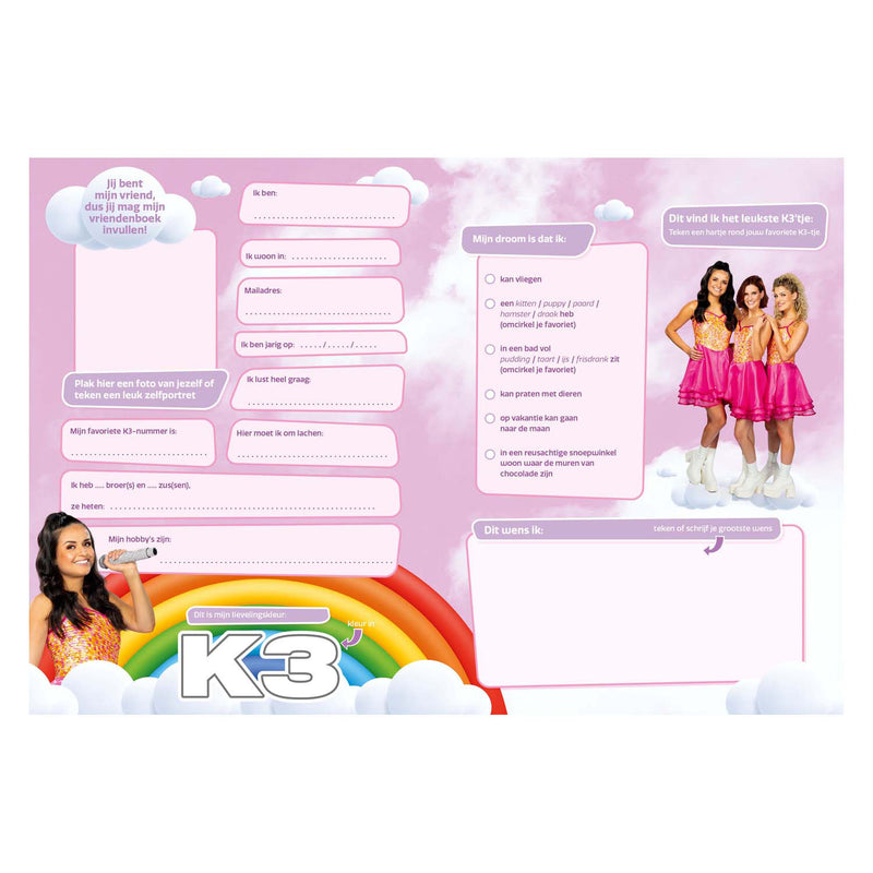 K3 Vriendenboek - Lied van de Zeemeermin