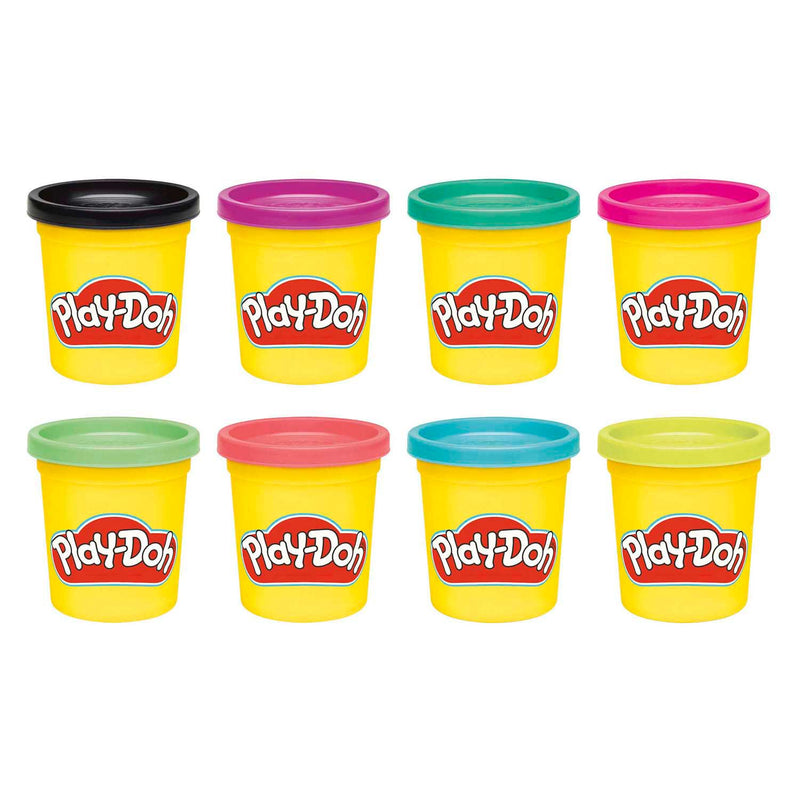 Play-Doh Vibrant - 8 Kleipotjes