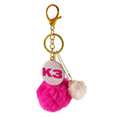 K3 Sleutelhanger met pom-pom