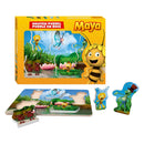 Maya Houten Puzzel met Dikke Stukken - Formaat A4