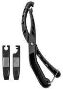 Bandenmontagetang M-Wave Plus incl. 2 bandenlichters - zwart