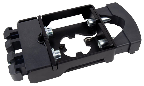 Ahead stuurpenadapter Qibbel 1 1/8" geïntegreerde kabels - zwart