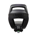 Kinderzitje achter Qibbel Junior 6+  -  MIK HD - met voetsteun en beschermplaat - Midnight Black