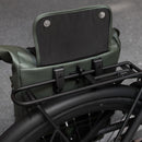 Gerecyclede enkele fietstas Urban Proof Rolltop 20 liter 30 x 15 x 42cm - groen