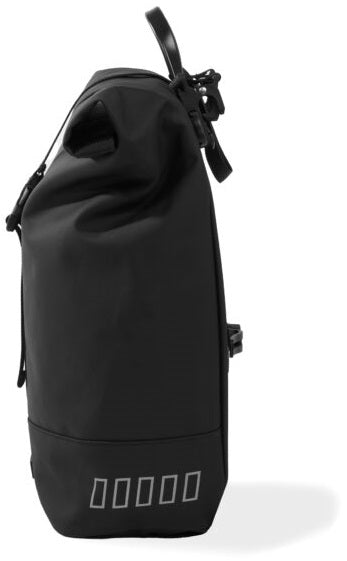 Gerecyclede enkele fietstas Urban Proof Rolltop 20 liter 30 x 15 x 42cm - groen