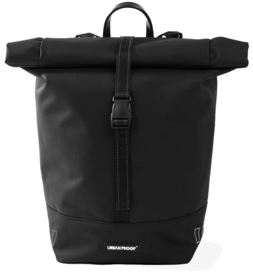 Gerecyclede enkele fietstas Urban Proof Rolltop 20 liter 30 x 15 x 42cm - blauw