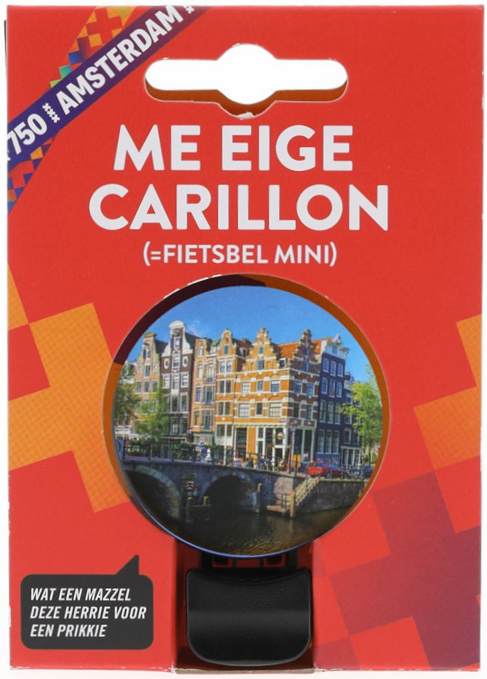 Fietsbel Mirage - Amsterdam 750 - Gracht in Mokum