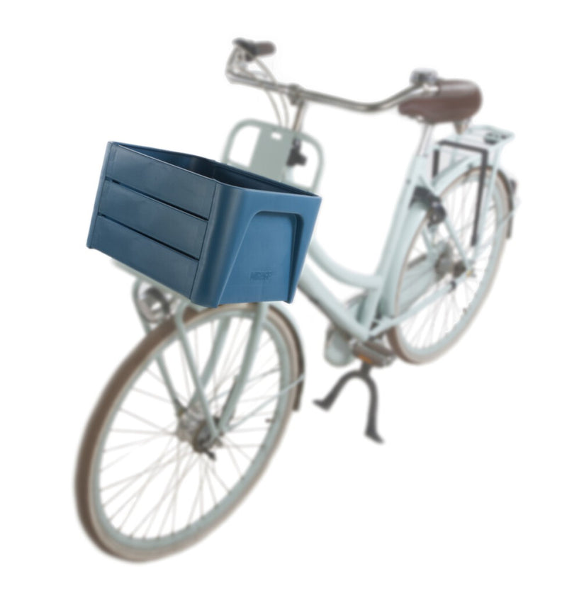 Fietskrat Mirage 'Klik 'n Krat' - blauw - 24L