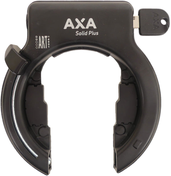 Ringslot Axa Solid Plus zwart (op kaart)
