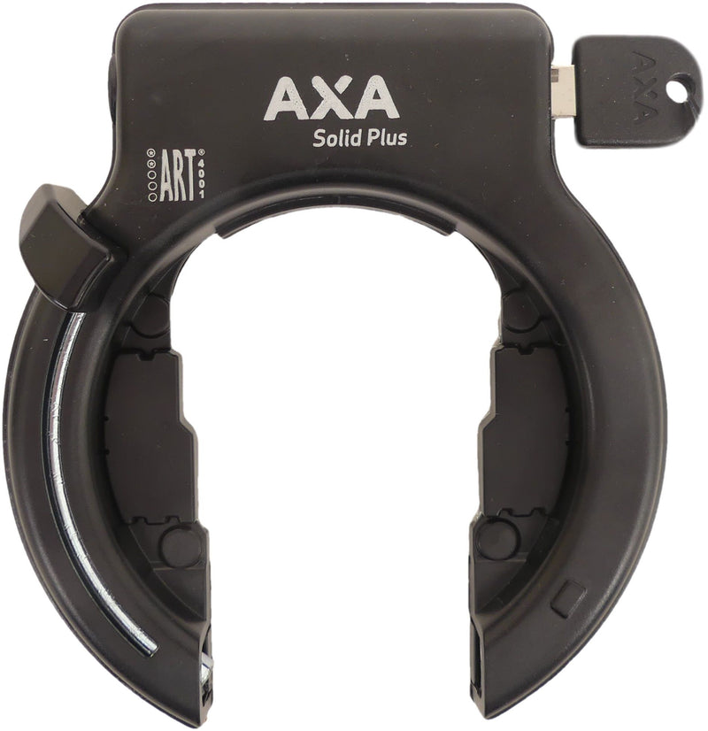 Ringslot Axa Solid Plus zwart (op kaart)