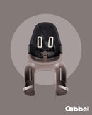 Kinderzitje achter Qibbel Air Hazel Brown dragerbevestiging (CFS)