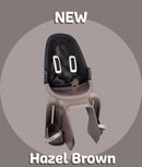 Kinderzitje achter Qibbel Air Hazel Brown dragerbevestiging (CFS)