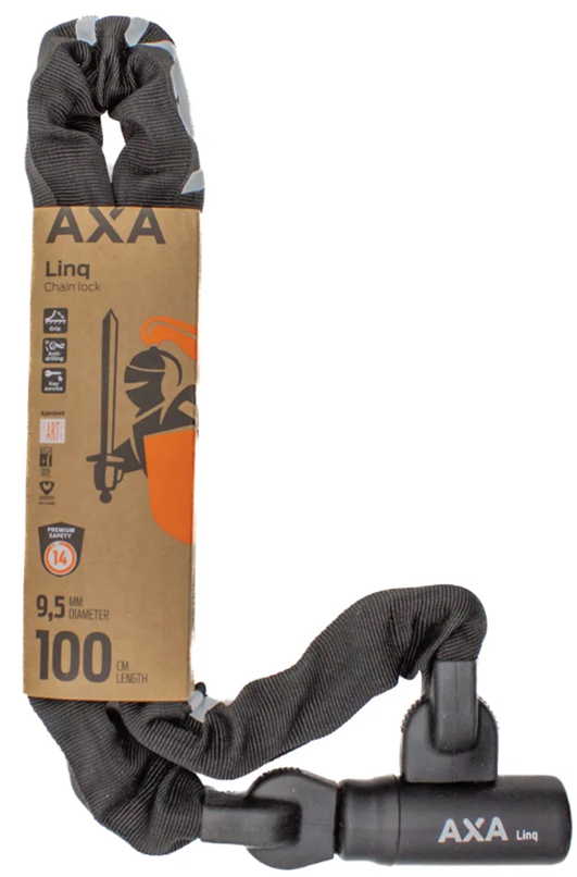 Kettingslot Axa Linq ART 2 -100-9.5 - zwart