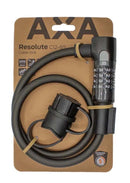 Kabelslot Axa Resolute C12-65 code - zwart