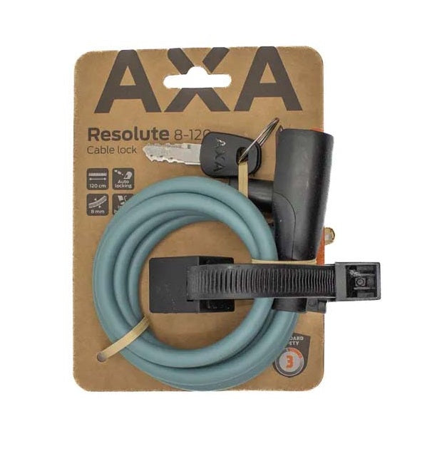 Kabelslot Axa Resolute 8 - 120  - army green
