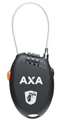 Kabelslot Axa Roll 75/1.6 - zwart