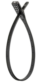 Zipper slot Axa 53cm/10mm - zwart