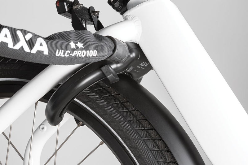 Ringslot Axa Imenso Large Retractable - zwart