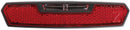 Achterlicht Axa Juno E6-12V met remlicht 50 mm- rood