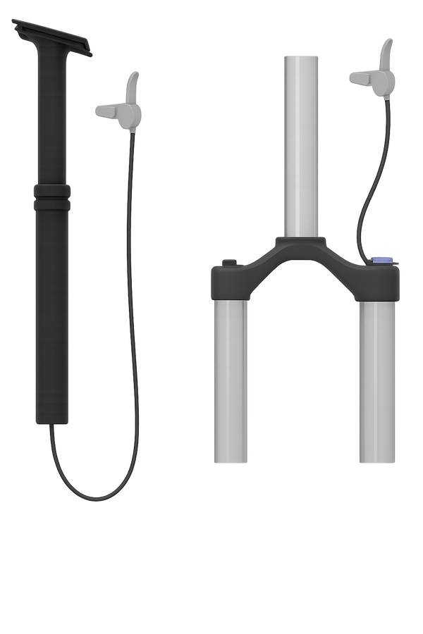Kabelset Elvedes voor dropper zadelpen / remote lock-out (exclusief remote)