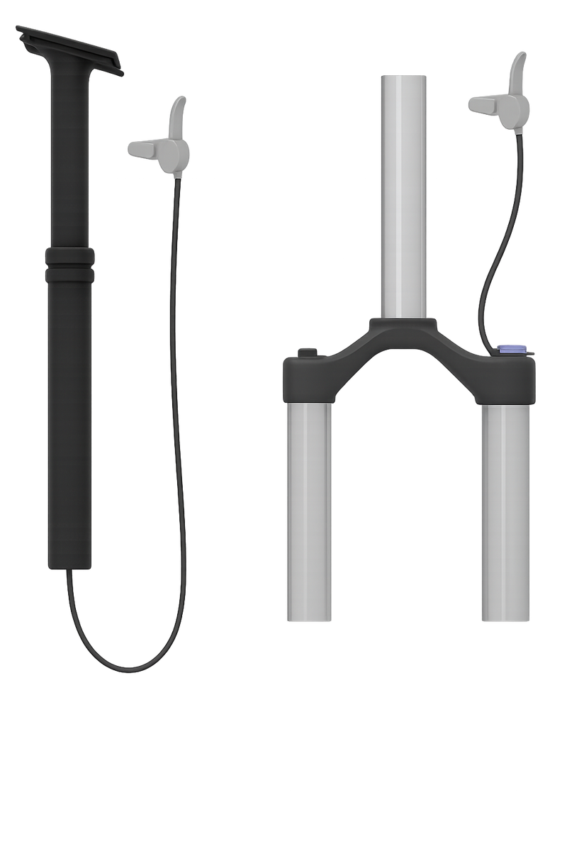 Kabelset Elvedes voor dropper zadelpen / remote lock-out (exclusief remote)