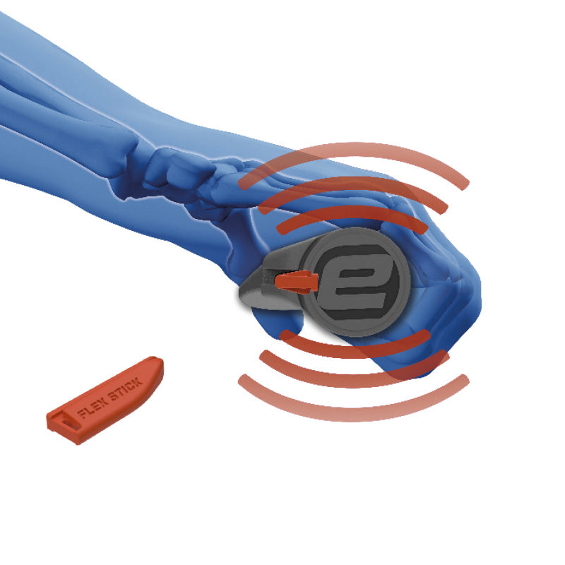 Handvatset Ergotec EG-Active Flex 135/92 mm - zwart