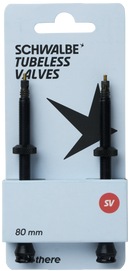 Ventielset Schwalbe Tubeless 80mm